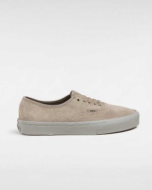 Beige Vans Authentic Suede Mix Women Sneakers | VN3726542