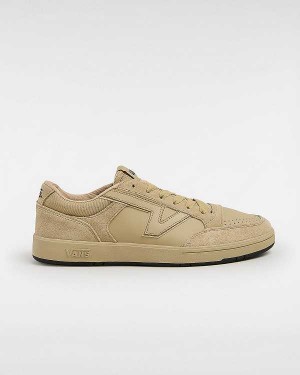 Beige Vans Lowland ComfyCush Shoe Men Tennis Shoes | VN5291804