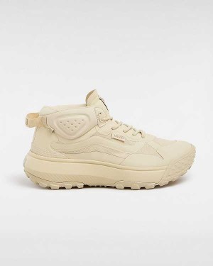 Beige Vans MTE Crosspath Mid Women Sneakers | VN8709653