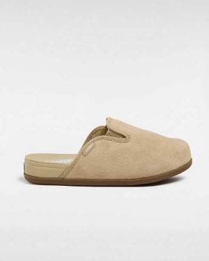 Beige Vans MTE Harbour VR3 Men Mules | VN5947381