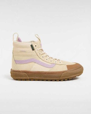 Beige Vans MTE Sk8-Hi Men Waterproof Shoes | VN5783496