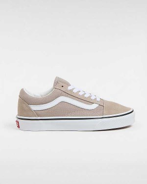 Beige Vans Old Skool Men Sneakers | VN9062481