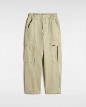 Beige Vans Sidewalk Women Pants | VN7564831