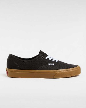 Black Vans Authentic Men Sneakers | VN6175843