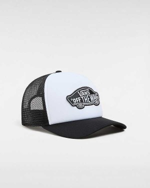 Black Vans Classic Patch Curved Bill Unisex Hats | VN7380614