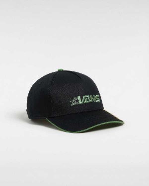 Black Vans Classic Strapback Unisex Hats | VN8413906