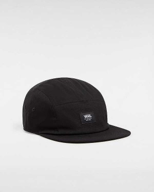 Black Vans Easy Patch Camper Unisex Hats | VN9748123