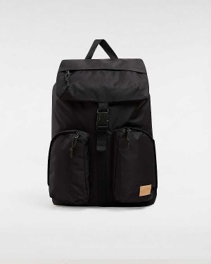 Black Vans Field Trippin Unisex Backpacks | VN2735491