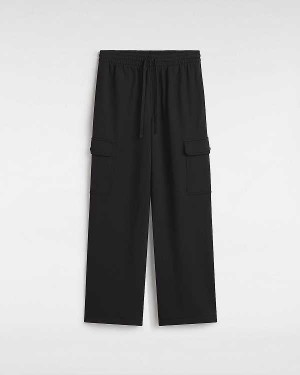 Black Vans Frontside Women Pants | VN1438092