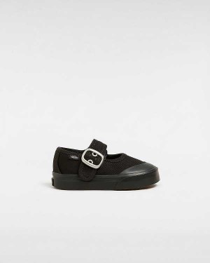 Black Vans Glitter (1-4 Years) Kids' Mary Janes | VN2086375