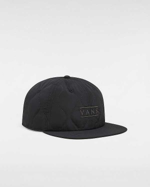 Black Vans Half Box Low Unstructured Unisex Hats | VN4189075