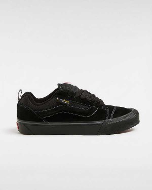 Black Vans Knu Skool Women Sneakers | VN5089437