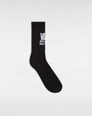 Black Vans MTE Crestline Crew (1 Pair) Unisex Socks | VN2375168