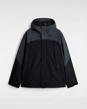 Black Vans MTE Hellbound Snowboard Men Jacket | VN7280439