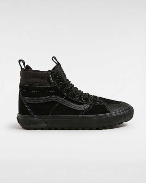 Black Vans MTE Sk8-Hi Men Waterproof Shoes | VN0945832