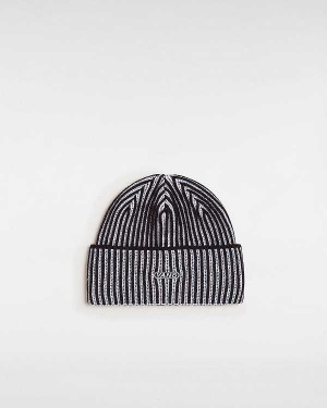 Black Vans Nesbit Cuff Unisex Beanie | VN2314978