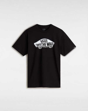 Black Vans OTW Classic Front Men T Shirts | VN9746035