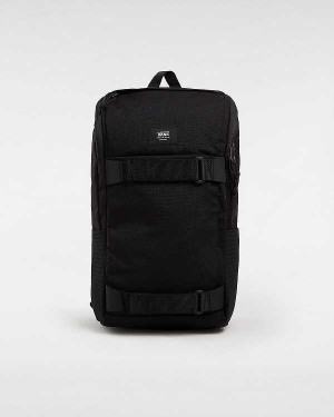 Black Vans Obstacle Unisex Backpacks | VN0923475