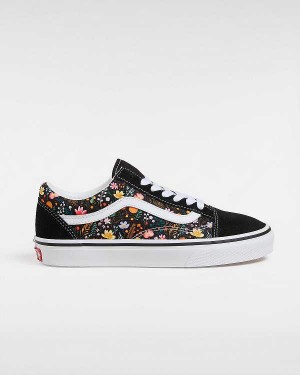 Black Vans Old Skool Women Sneakers | VN6245371