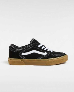 Black Vans Rowley Classic Men Sneakers | VN2981564