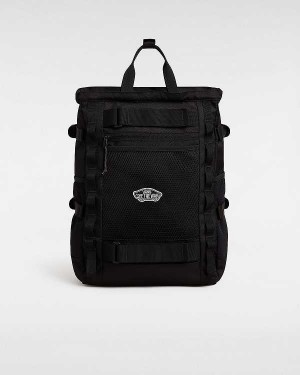 Black Vans Sherwin Unisex Backpacks | VN4237801