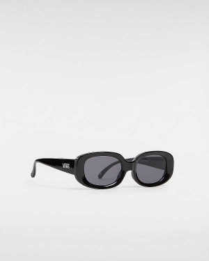 Black Vans Showstopper Unisex Sunglasses | VN5924836