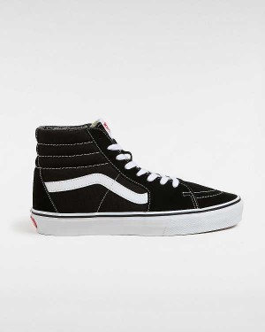 Black Vans Sk8-Hi Women Sneakers | VN7163985