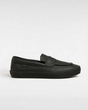 Black Vans Skate Men Loafers | VN8047352