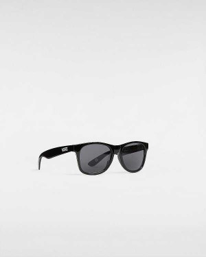 Black Vans Spicoli Unisex Sunglasses | VN6504321