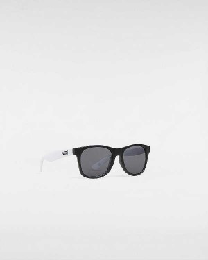 Black Vans Spicoli Unisex Sunglasses | VN3578460