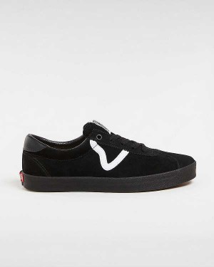 Black Vans Sport Low Men Sneakers | VN1843690