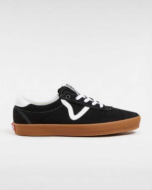 Black Vans Sport Low Men Sneakers | VN8436057