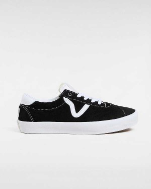 Black Vans Sport Women Skate Shoes | VN2489076