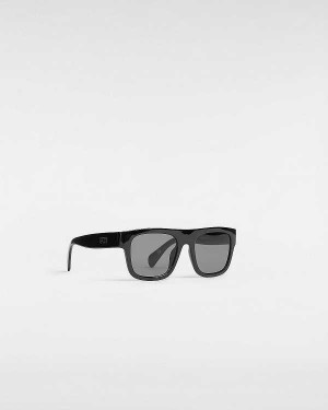 Black Vans Squared Off Unisex Sunglasses | VN6420178