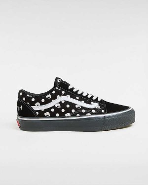 Black Vans Vans X Papergirl Old Skool Women Sneakers | VN4376051