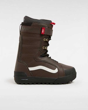 Black / Brown Vans Hi-Standard Pro X Jill Perkins MTE Men Snowboard Boots | VN3927605