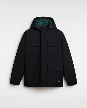 Black / Green Vans MTE Ward 3-1 Utility Men Jacket | VN3981405