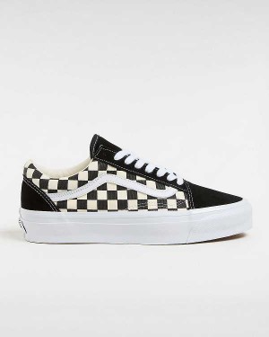 Black / White Vans Premium Old Skool 36 Women Skate Shoes | VN8294751