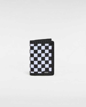 Black / White Vans Slipped Unisex Wallet | VN1973205