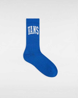 Blue Vans Arched Crew (1 Pair) Unisex Socks | VN3605984