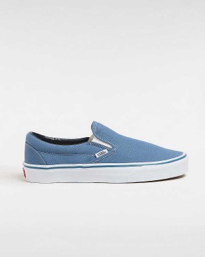 Blue Vans Classic Women Slip On Shoes | VN9653218