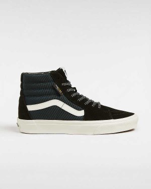 Blue Vans Colour Theory Sk8-Hi Men Skate Shoes | VN0516748