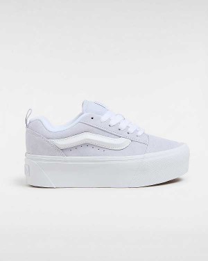 Blue Vans Knu Stack Women Sneakers | VN1805436