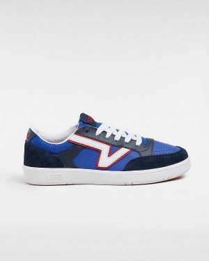 Blue Vans Lowland ComfyCush Men Tennis Shoes | VN4981375