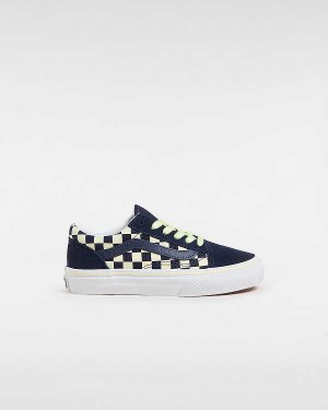 Blue Vans Old Skool (4-8 Years) Kids' Sneakers | VN5760829