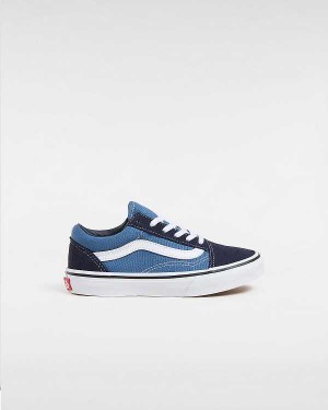 Blue Vans Old Skool (4-8 Years) Kids' Sneakers | VN7986510