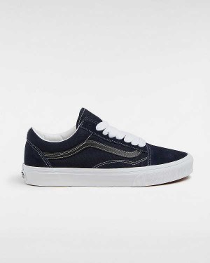 Blue Vans Old Skool Men Sneakers | VN9867054