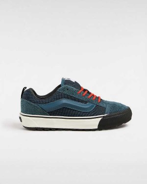 Blue Vans Premium Knu Skool MTE-1 Men Sneakers | VN3471965