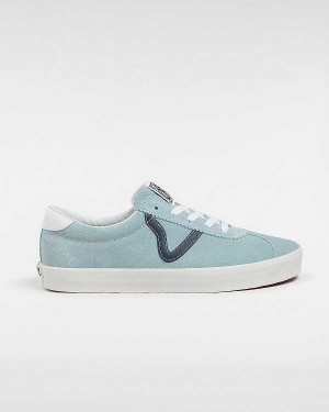 Blue Vans Sport Low Suede Men Sneakers | VN3968170