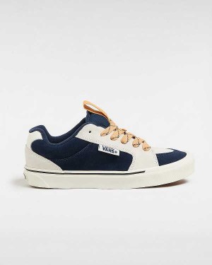 Blue / White Vans Chukka Push Men Sneakers | VN8719026